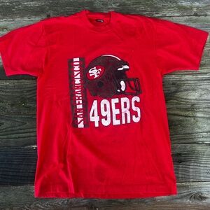 Vintage San Francisco 49ers Red T-Shirt
